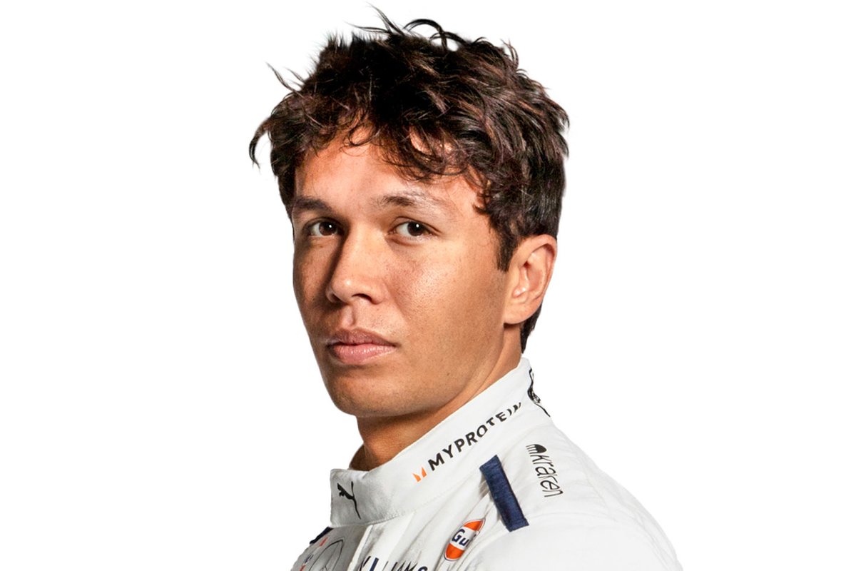 foto do piloto de formula 1: Alexander Albon