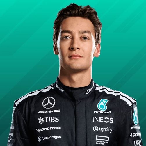 foto do piloto de formula 1: George Russell